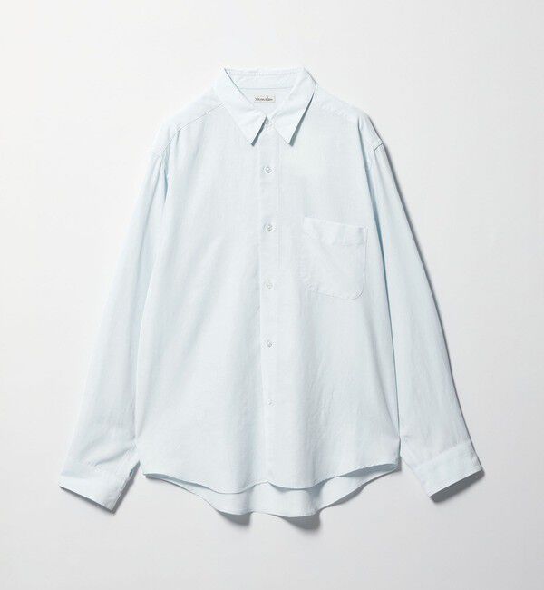 STEVEN ALAN「＜Steven Alan＞ スラブ レギュラーカラー シャツ NARROW」|シャツ・ブラウス|LT.BLUE