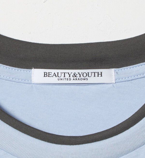 BEAUTY&YOUTH UNITED ARROWS「麻コットン レイヤード クルーネック Tシャツ」|Tシャツ・カットソー|