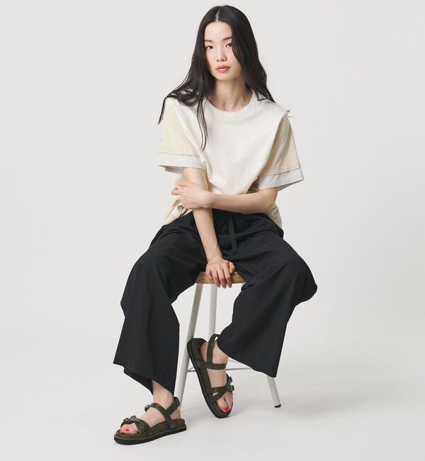 BEAUTY&YOUTH UNITED ARROWS「ダブルクロス ベルト バックストラップ サンダル」|サンダル|