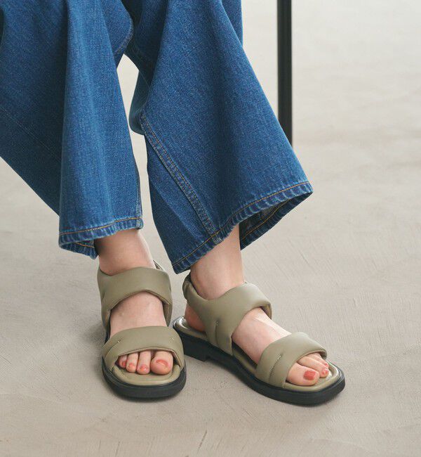 BEAUTY&YOUTH UNITED ARROWS「プク ステッチ サンダル」|サンダル|