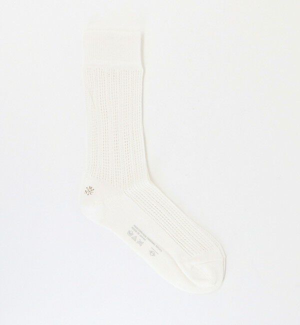 BEAUTY&YOUTH UNITED ARROWS「＜MARCOMONDE＞Eyelet ソックス」|ソックス|WHITE