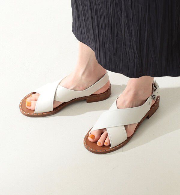 Demi-Luxe BEAMS 「Church's / RHONDA クロスサンダル」|サンダル|WHITE