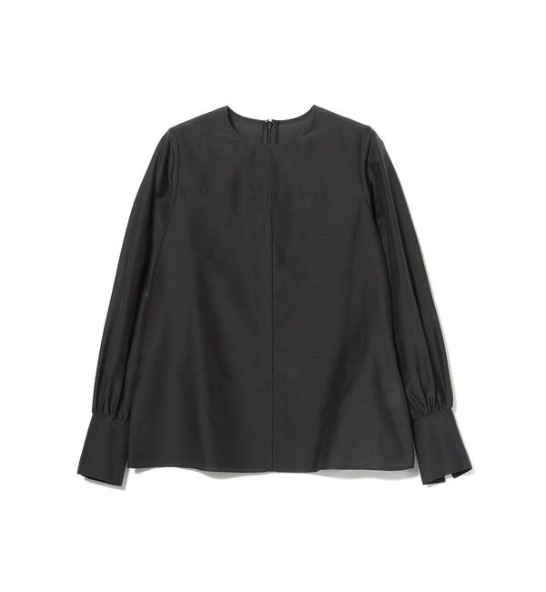 Demi-Luxe BEAMS 「AK+1 / シルクコットン ブラウス」|シャツ・ブラウス|
