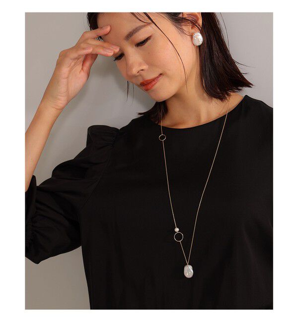 Demi-Luxe BEAMS 「jour couture &times; Demi-Luxe BEAMS / 別注 mirror ネックレス」|その他|WHITE