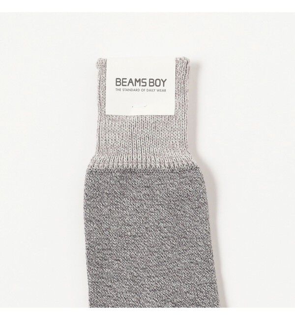 BEAMSBOY「杢スウェット ソックス NEW」|ソックス|