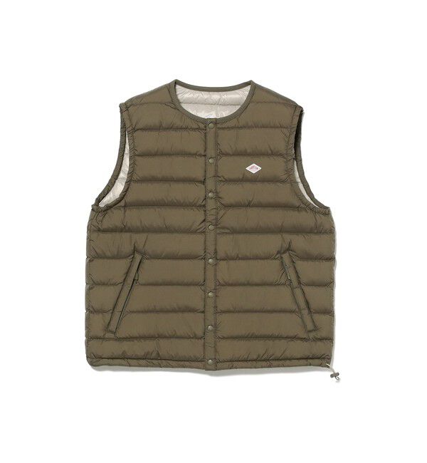 Ray BEAMS 「DANTON / CREWNECK INNER DOWN VEST」|ダウンベスト・ベスト|