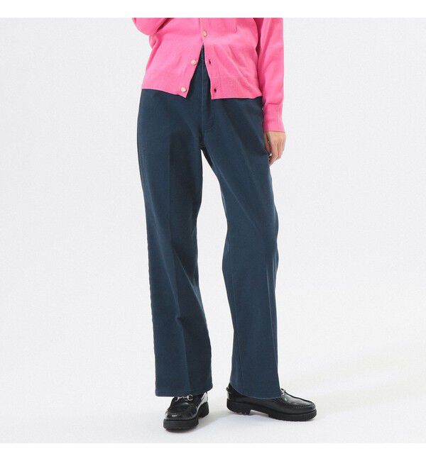 BEAMSBOY「【別注】DICKIES / ウォッシュ フレア パンツ」|チノ|