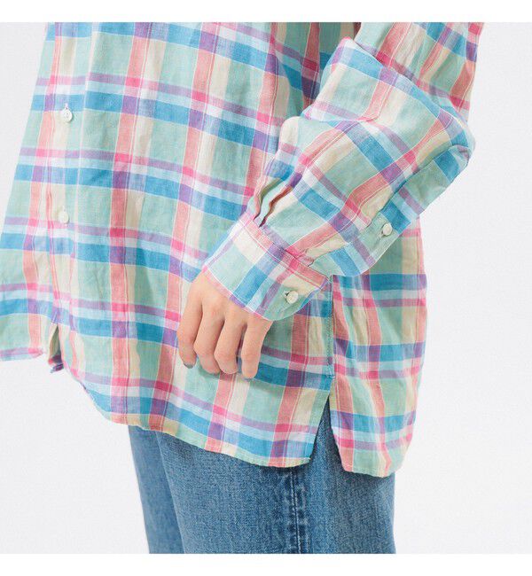 BEAMSBOY「【別注】INDIVIDUALIZED SHIRTS / オープン カラー シャツ」|シャツ・ブラウス|