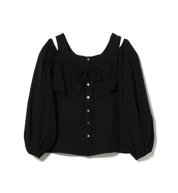 Ray BEAMS 「ヨーク レイヤー オフショルダー ブラウス」|シャツ・ブラウス|