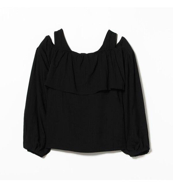 Ray BEAMS 「ヨーク レイヤー オフショルダー ブラウス」|シャツ・ブラウス|