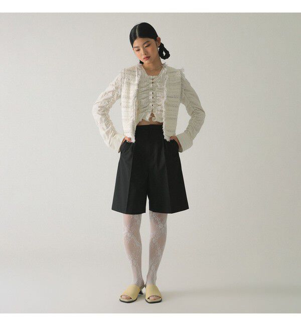 Ray BEAMS 「ツイード ニット ベスト」|ベスト・ジレ|