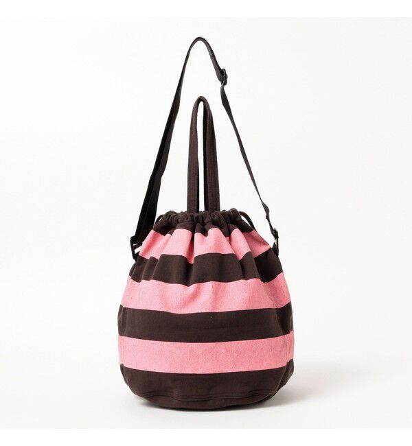 BEAMSBOY「【別注】N,P,E / ボーダー カットソー ペイシェントバッグ L」|その他|