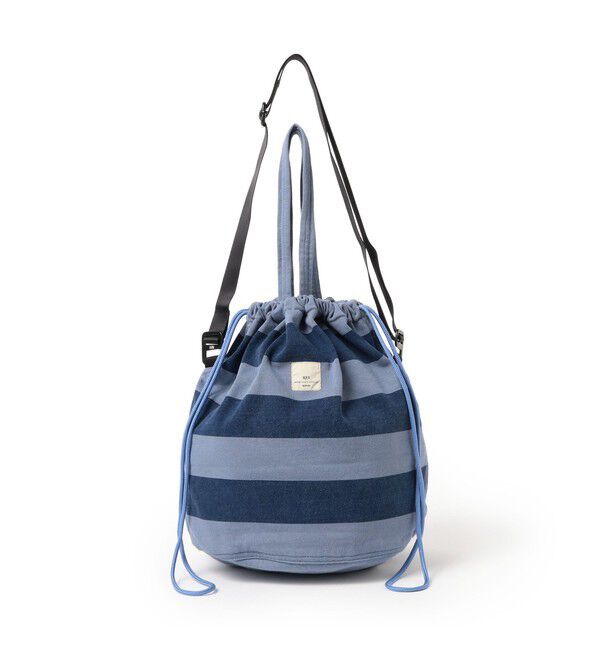 BEAMSBOY「【別注】N,P,E / ボーダー カットソー ペイシェントバッグ L」|その他|