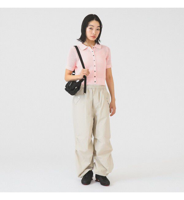 Ray BEAMS 「ニータック パラシュート パンツ」|チノ|