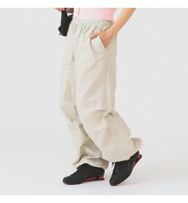 Ray BEAMS 「ニータック パラシュート パンツ」|チノ|
