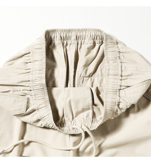 Ray BEAMS 「ニータック パラシュート パンツ」|チノ|