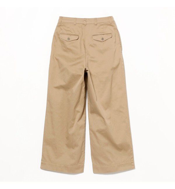 BEAMSBOY「ワイド タック チノ パンツ  ＜着回し力抜群 ＞」|チノ|