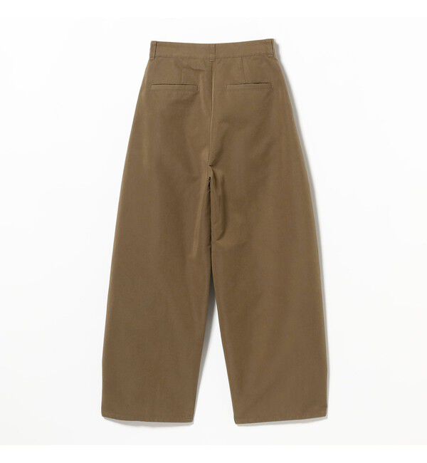 Ray BEAMS 「2タック カーブ バレル チノパンツ」|チノ|