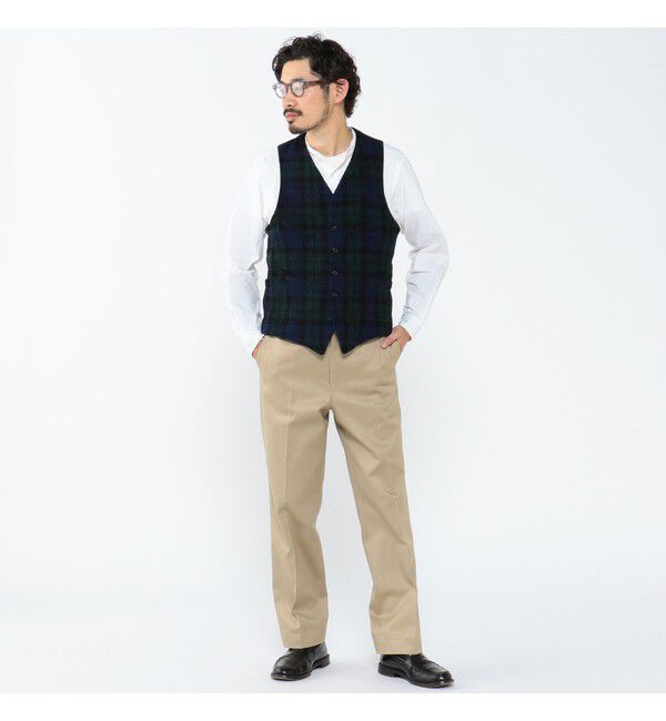 BEAMS PLUS「BEAMS PLUS / ハリスツイード ベスト」|ベスト・ジレ|