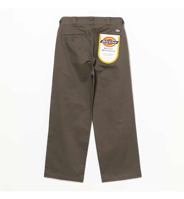 BEAMS「【別注】Dickies / ワイド チノ パンツ」|チノ|GRAY