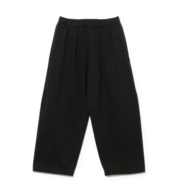 BEAMS「ワイドストレート ウィンドストップ スウェットパンツ」|チノ|