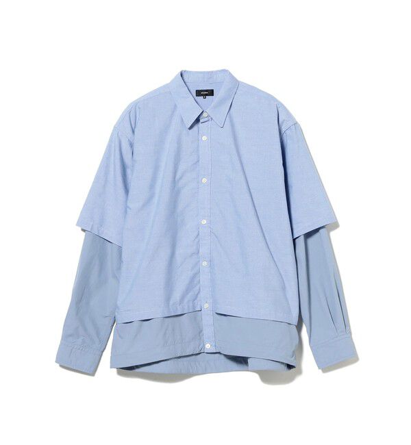 BEAMS「レイヤードシャツ【ワイドフィット】」|シャツ・ブラウス|