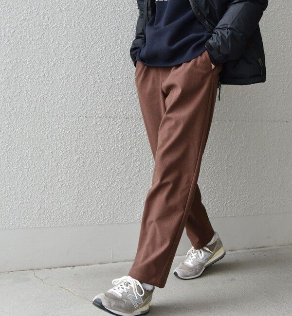 SHIPS any「SHIPS any: 《ウォッシャブル》WONDER SHAPE ストレッチ ウールライク ジャージー イージーパンツ◇」|その他|