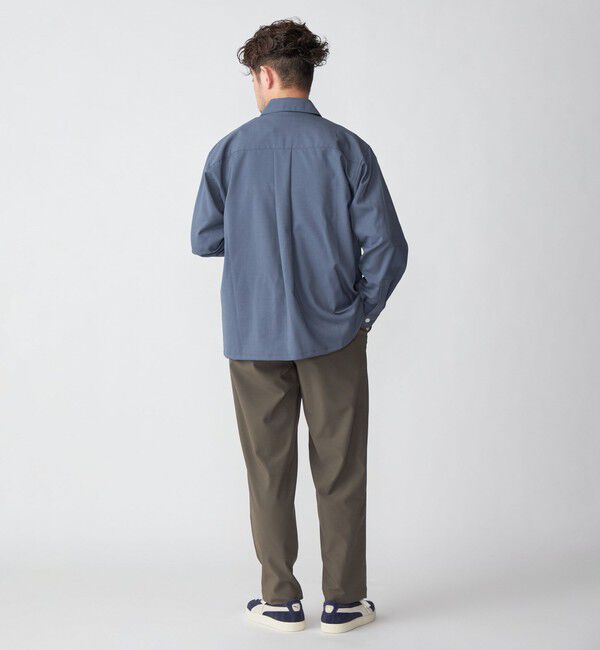 SHIPS「SHIPS:〈洗濯機可能/ストレッチ〉T/R トロピカル リラックス イージーパンツ」|チノ|