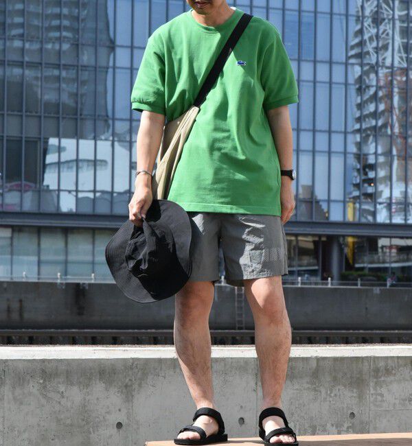 SHIPS any「【SHIPS any別注】LACOSTE: ワンポイント ロゴ ピケ クルーネック Tシャツ 24SS◇」|Tシャツ・カットソー|