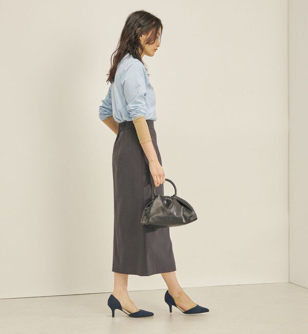 SHIPS for women「〈手洗い可能〉ハイストレッチ カラー タイト スカート」|スカート|