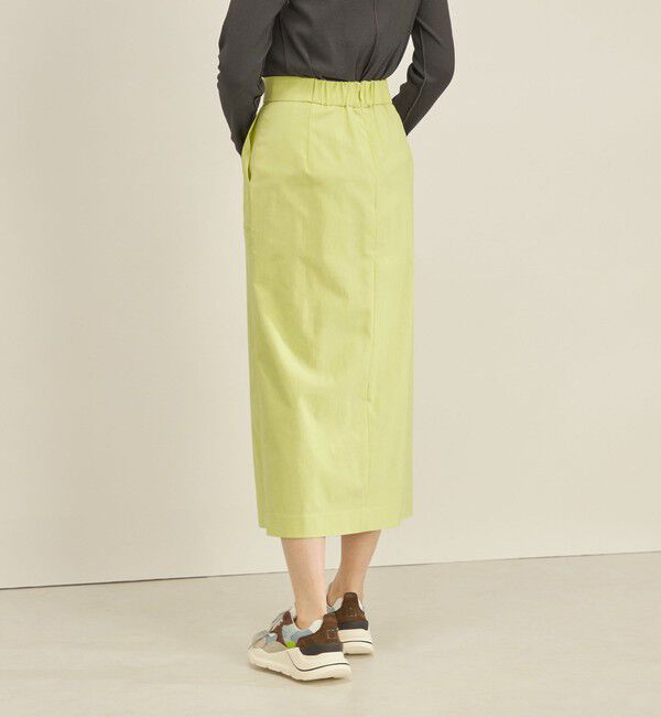 SHIPS for women「〈手洗い可能〉ハイストレッチ カラー タイト スカート」|スカート|