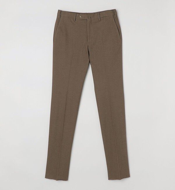 SHIPS「SHIPS: 〈ウエスト調整可能〉 ジャージ ドビー パンツ」|チノ|