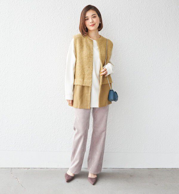 SHIPS for women「〈手洗い可能〉ストレッチ混 細 コーデュロイ スリム パンツ ◇」|その他|