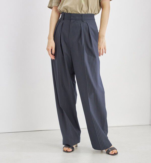 SHIPS for women「〈手洗い可能〉2タック トラウザー パンツ」|その他|