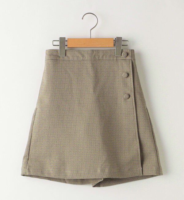 SHIPS KIDS「SHIPS KIDS:140～150cm / ラップ キュロット」|キュロット|