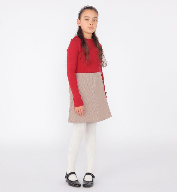 SHIPS KIDS「SHIPS KIDS:140～150cm / ラップ キュロット」|キュロット|