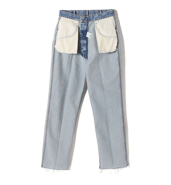 SHIPS for women「SHIPS NINE CASE:〈手洗い可能〉カットオフ デニム◇」|デニム|