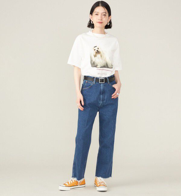 SHIPS for women「SHIPS NINE CASE:〈手洗い可能〉カットオフ デニム◇」|デニム|