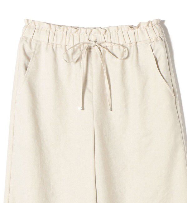 SHIPS for women「《一部追加予約》〈手洗い可能〉ツイル ドロスト パンツ」|その他|