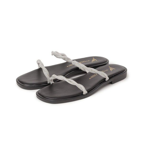 SHIPS for women「NICOLAS LAINAS:ビジュー サンダル」|サンダル|