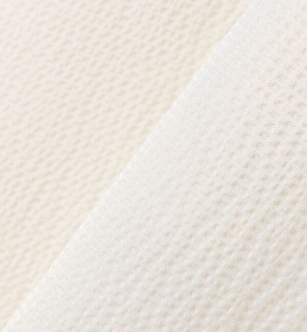 SHIPS any「SHIPS any:〈手洗い可能〉ラフ サテン ビック シルエット シャツ」|シャツ・ブラウス|