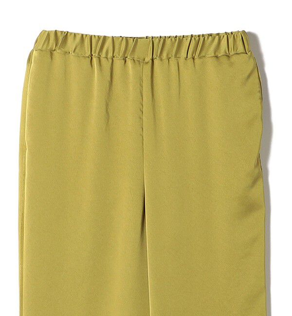 SHIPS for women「SHIPS Primary Navy Label:〈手洗い可能〉サテン イージー パンツ」|その他|