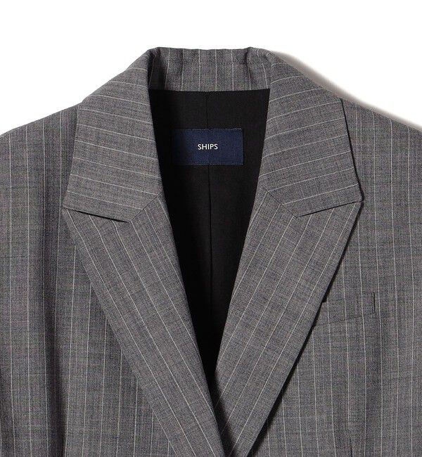 SHIPS for women「ウール混 ボックス テーラード ジレ」|ベスト・ジレ|