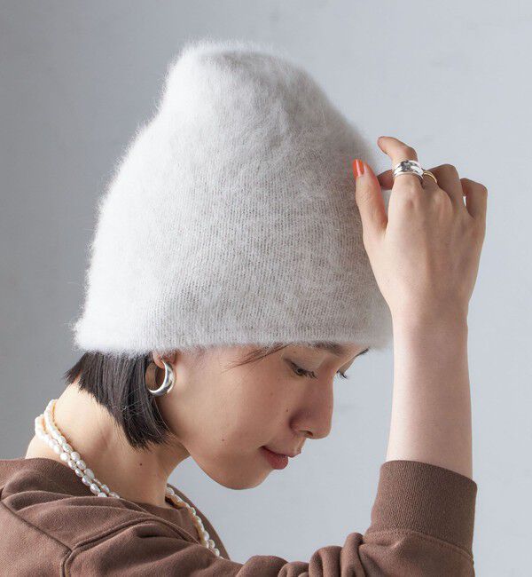 SHIPS for women「〈手洗い可能〉フォックス ニット キャップ」|ニット帽|