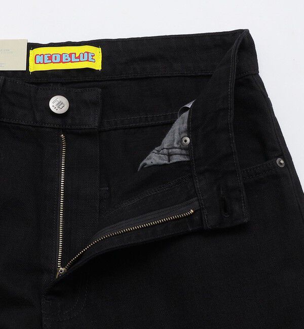 SHIPS「NEO BLUE: BLACK BAGGY SKATE JEANS」|チノ|