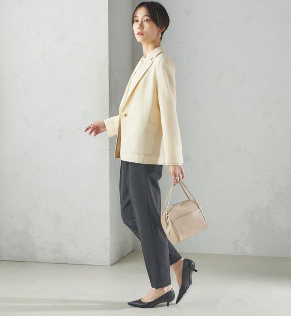 SHIPS for women「〈手洗い可能〉ストレッチ混 シングル 1ボタン テーラード ジャケット」|テーラードジャケット|