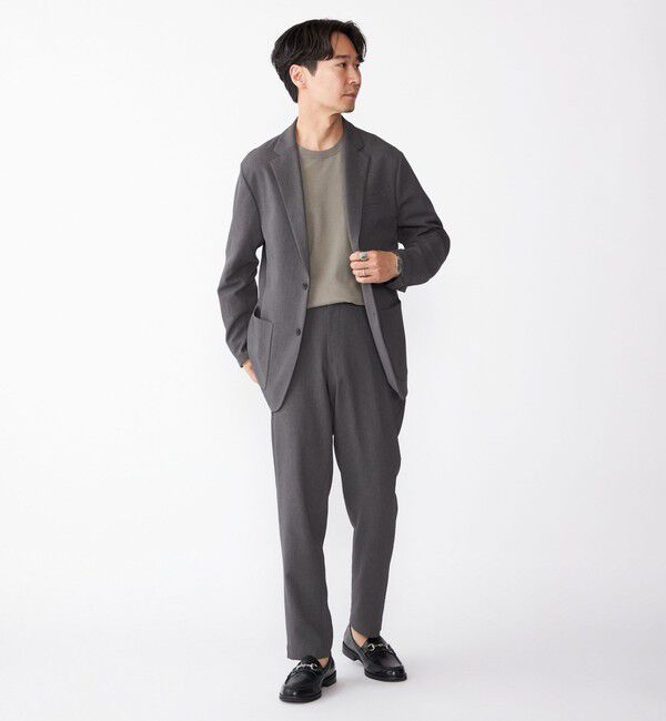 SHIPS「SHIPS:〈セットアップ対応/手洗い可能〉RIRANCHA(R) 2ボタン ジャケット」|テーラードジャケット|