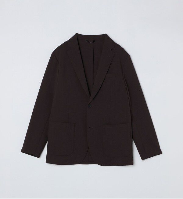 SHIPS「SHIPS:〈セットアップ対応/手洗い可能〉RIRANCHA(R) 2ボタン ジャケット」|テーラードジャケット|ブラウン