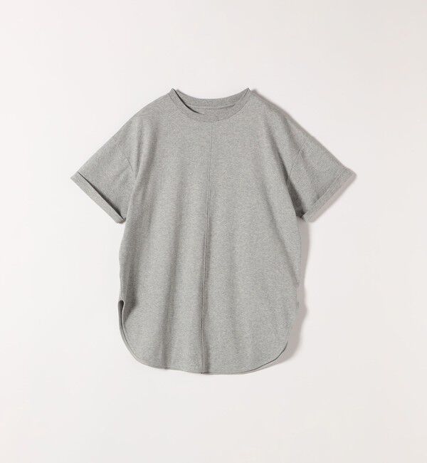 SHIPS any「SHIPS any:〈接触冷感/汗染み防止加工/洗濯機可能〉スリット ルーズ チュニック TEE」|Tシャツ・カットソー|