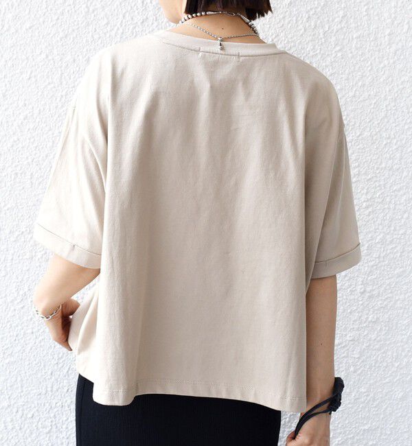 SHIPS for women「【SHIPS別注】81BRANCA:フォト ワイド TEE」|Tシャツ・カットソー|